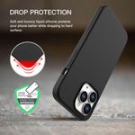 product_image_name-Generic-Iphone 13 13 Pro 13 Pro Max 13 Mini Strong Liquid Silicone Case Black-3