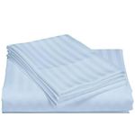 Egyptian fitted cotton bedsheets 6x6 blue 