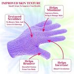 product_image_name-Generic-A Pair Of Exfoliating Bath Gloves Purple-1