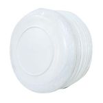 product_image_name-Generic-Set Of 12pc Melamine Dinner Plates - White-2