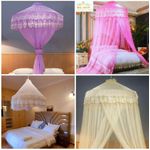 6x6 Super Round Luxurious Mosquito net- Multicolour 