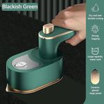product_image_name-Generic-Mini Handheld Hanging Iron, Portable Iron, Green (with Base And Water Cup)-2