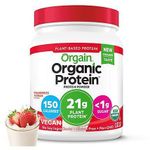 product_image_name-Genuine-Organic Protein Powder Plant Based Strawberries & Cream, 2.74 lbs-1