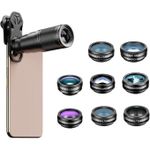product_image_name-Apexel- 22x Ultra-Geotangle Lens Wide-angle Macro-Pattern Lens Kit 9 in 1-Mobile Camera Lens Macro, universal Phone Camera Lens, 22X Telephoto Lens, 15X Macro, 0.63x Wide, 198° Fisheyelens, Phone LensFfor iphone And Most Smartphones-1