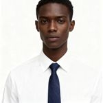 product_image_name-Fashion-HIBUY Striped blue business tie, knot free zipper tie, men's tie-3