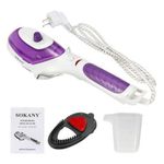 product_image_name-Sokany-Handheld Garment steamer - Purple, White-3