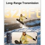 product_image_name-Generic-SX23 1 TX + 2 RX Lavalier Wireless Microphone with Digital Charging Box for Iphone and android type c only - Black-7