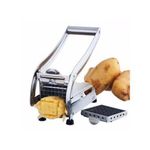 product_image_name-Generic-Stainless Steel Potato Chipper & French Fry Cutter - Silver-2