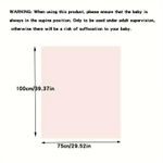 product_image_name-Generic-Cozy Double Layer Kids Blanket, Soft, Thick, Machine Washable Polyester, Thick - Gray Elephant-2