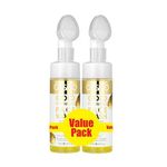 Cosmo ORIGINAL Gold Foaming Face Wash 175Ml(2 Piece Value Pack)-White