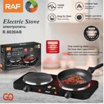 product_image_name-RAF-Electric Ceramic Stove 1000+1000 Watts cooking hot plate with temperature control overheat protection electric cooker 2000 watts- Black-7