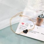 product_image_name-ARHANORY-Charm Bracelets Ladies Heart Decor Bracelet Link for Woman Lovely Hand Accessories-5