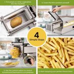 product_image_name-Generic-Multifunctional Commercial Electric Fruit Vegetables Cutter Chips French Fries Potato Slicer- Silver-8
