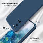 product_image_name-Generic-Samsung Galaxy S20 Case Blue, Scratch Resistant with Soft Touch, Slim Thin Phone Cover for Samsung Galaxy S20-3