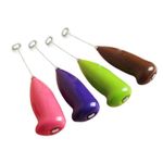 product_image_name-Generic-Milk Frother Homradise Milk Frother Handheld Coffee Frother Handheld with Interface Frother for Coffee Latte Cappuccino Mocha Macchiato Frappe- Multicolor-6