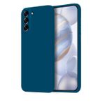 product_image_name-Generic-Galaxy S21 FE 5G Case - Soft Liquid Silicone Shockproof Cover - Blue-1