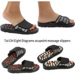 product_image_name-Generic-Silicone Acupressure Massage Slippers - Multicolour -5