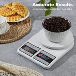 product_image_name-Generic-Electronic LCD Digital Tool Measuring Kitchen Food Weighing Scales10KG/1g Measuring - White-4