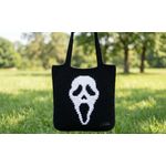 product_image_name-Other-Scream Crochet Tote Bag – Iconic Horror Aesthetic-2