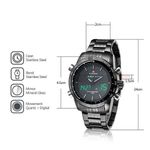 product_image_name-Naviforce-Stainless Steel  Water Prooproof Fashion Watch - Black-4