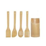 product_image_name-Generic-5pcs Of Bamboo Kitchen Stick Set - Brown-8