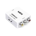 Mini HDMI To RCA AV CVBS Adapter 1080P Video HDMI2AV Video Converter Box For HDTV TV PS3 PS4 PC DVD Xbox Projector