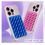 product_image_name-Generic Xim-Silicone Suction Phone Holder Mat Multifunctional Suction Cup Wall Stand - Multicolor-2