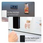 product_image_name-Generic Xim-Silicone Suction Phone Holder Mat Multifunctional Suction Cup Wall Stand - Multicolor-3