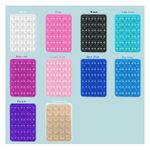 product_image_name-Generic Xim-Silicone Suction Phone Holder Mat Multifunctional Suction Cup Wall Stand - Multicolor-7