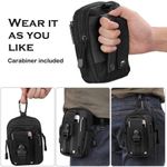 product_image_name-Outdoor-Waist Bag Pouches, Belt Bags Gear Tool Gadget Pocket with Cell Phone Holster-1