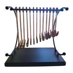 product_image_name-Ciatti-Unique Design captivating pendulum wave design with orange, brown, and blue acrylic pendulums for homes and offices on a sturdy base-2