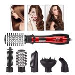 product_image_name-RAF-5 in 1 Professional Hair Dryer High Pressure Professional Salon Blow Dryer 1200W Styling Brush-1