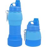 product_image_name-Generic-Collapsible Silicone Hydration Bottle - Multicolor-1