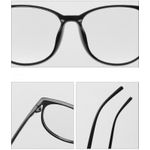 product_image_name-Fashion-HIBUY Classic unisex black frame anti blue light eye protection glasses+free glasses case-3