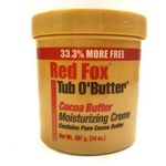 Red Fox Tub O' Butter Cocoa, Moisturizing Creme - 397ml