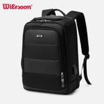 product_image_name-Wiersoon-Backpack Laptop Waterproof 15.6 Inch Daily Work Business Backpack Men School back pack mochila Men's Backpack Female- Black-3