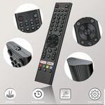 product_image_name-Changhong-Smart Remote Control with Popular App Shortcut Buttons – Black-2