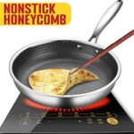 product_image_name-Idrop- 30CM Inner Honeycomb Nonstick Single Handle Frying Pan Pancake Roti Stock Saucepan-1