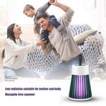 product_image_name-Generic-Electric Mosquito Killer Lamp LED UV Mosquito Repellent Lamp - White-2