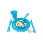 product_image_name-Other-24-Piece Kids Plastic Plates,Cups Dinner Set –Multicolor-5