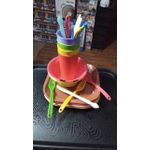 product_image_name-Other-24-Piece Kids Plastic Plates,Cups Dinner Set –Multicolor-7