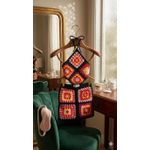 product_image_name-Other-Vibrant Crochet Two-Piece Set – Multicolored Halter & Mini Skirt-4