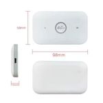 product_image_name-Original-M8 Universal 4G LTE Mobile Portable WiFi Hotspot 150Mbps MiFi with SIM Card Slot (FS) - White-2