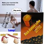product_image_name-Generic-BLACK DIAMOND COFFEE MEN'S SÉX BOOSTER, Penís Enlargemént Tea séx manpower long lasting delay coffee. 5 Sachets-2