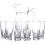 product_image_name-Generic-Elegant Clear Glass Pitcher and Tumbler Set-1