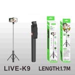 product_image_name-PLOKAMA-LIVE-K9 Selfie Stick - 1.7m - Black-1