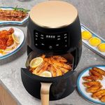 product_image_name-SILVER CREST-6Litre Free Oil Healthy Air Fryer -Black-2