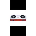 Globalstar Double Burner Gas Stove Stainless Steel – Multicolor