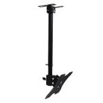 product_image_name-Generic-Adjustable Height TV Ceiling Mount - Swivel and Tilting Vertical VESA Universal Mounting Bracket, Mounts 14 to 32 Inch HDTV, LED, LCD, Plasma, Flat Screen Television Up to 30 KG-2