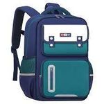 product_image_name-Generic- 16 Inch Primary School Children Bag Kids Back Care British Style 1-6 Grade Student Backpack Boys Girls Large Capacity Books MochilaSpine Care Shoulder Bag-1